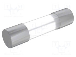 Fuse: fuse; quick blow; 4A; 250VAC; cylindrical,glass; 6.35x25.4mm