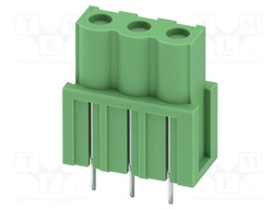 PCB headers, nominal cross section: 2.5 mm?, color: green, n