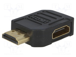 Adapter; HDMI socket 270°,HDMI plug