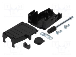 Enclosure: for D-Sub connectors; D-Sub 9pin,D-Sub HD 15pin