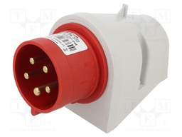 Connector: AC supply 3-phase; socket; male; 32A; 400VAC; IEC 60309
