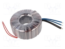 Transformer: toroidal; 600VA; 230VAC; 24V; 24V; 12.5A; 12.5A; 5kg