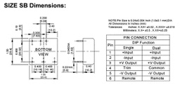 Converter: DC/DC; 15W; Uin: 18÷75V; 15VDC; Iout: 1000mA; 18g; 400kHz