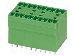 PCB headers, nominal cross section: 1.5 mm?, color: green, n