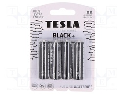 Battery: alkaline; 1.5V; AA; non-rechargeable; Ø14.5x50.5mm; 4pcs.
