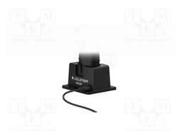 Charger: charging station; 12÷24VDC; for flashlight; Mat: ABS