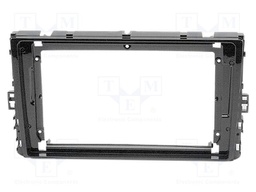 Radio frame; VW; black; 9"
