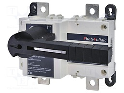 Switch-disconnector; Poles: 2; screw type; 160A; IP20; LBS DC