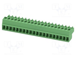 PCB connector, nominal cross section: 1.5 mm?, color: green,