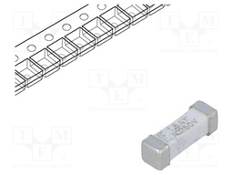 Fuse: fuse; time-lag; 1.5A; 250VAC; SMD; ceramic; 10,1x3,1x3,25mm