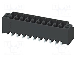 PCB headers, nominal cross section: 1.5 mm2, color: black, n