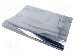 Protection bag; ESD; L: 455mm; W: 355mm; Thk: 71um