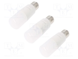 LED lamp; warm white; E27; 220/240VAC; 470lm; 6W; 240°; 3000(typ)K