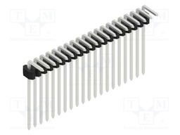 Connector: pin strips; pin header; male; PIN: 20; 1.27mm; THT; 1x20