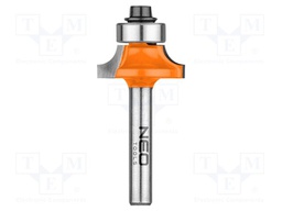 Form milling cutter; Ø: 22.5mm; Ø: 6mm; wood,chipboard