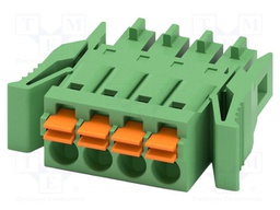 PCB connector, nominal cross section: 1.5 mm?, color: green,