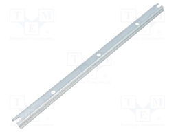 DIN rail; steel; W: 15mm; L: 240mm; ALN082506,ALN162609
