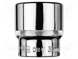 Socket; 6-angles,socket spanner; HEX 31mm; 1/2"