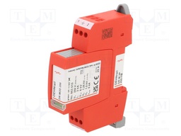 Surge arrestor; Type 3; 2kA; for DIN rail mounting; -40÷80°C
