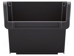 Container: cuvette; black; 490x298x210mm; TRUCK; BINEER