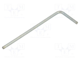 Wrench; hex key; HEX 1,5mm; Overall len: 45mm; Conform to: DIN 911
