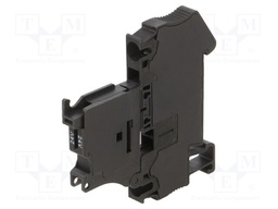 Splice terminal: rail; 0.08÷4mm2; spring clamp; Width: 6.2mm; TS35