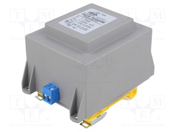 Transformer: encapsulated; 70VA; 230VAC; 12V; 5.83A; Mounting: DIN