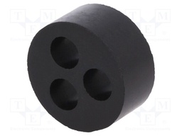 Insert for gland; with metric thread; Size: M25; IP54; Holes no: 3