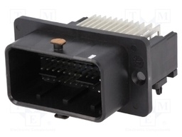Connector: automotive; CMC; socket; male; Size: 1,5/0,635mm; tinned