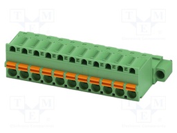 PCB connector, nominal cross section: 2.5 mm?, color: green,