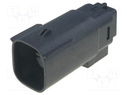 Connector: automotive; MX150L; plug; male; 22AWG÷18AWG; PIN: 4; IP67