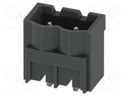 PCB headers, nominal cross section: 2.5 mm?, color: black, n