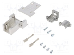Enclosure: for D-Sub connectors; D-Sub 9pin,D-Sub HD 15pin