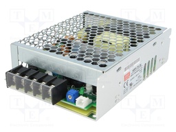 Power supply: switched-mode; modular; 75.6W; 36VDC; 129x98x38mm