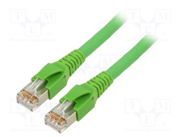 Patch cord; ETHERLINE® Cat.6a,S/FTP; Cat: 6a; stranded; Cu; 5m; PUR