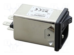 Connector: AC supply; socket; male; 250VAC; -25÷85°C