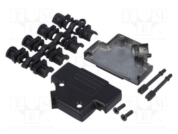 Enclosure: for D-Sub connectors; D-Sub 25pin,D-Sub HD 44pin