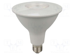 LED lamp; neutral white; E27; 220÷240VAC; 930lm; P: 12.8W; 40°; IP20