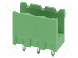 PCB headers, nominal cross section: 2.5 mm?, color: green, n