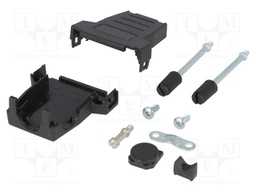 Enclosure: for D-Sub connectors; D-Sub 15pin,D-Sub HD 26pin