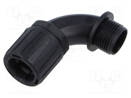 90° angled connector