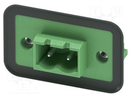 Feed-through header, nominal cross section: 2.5 mm?, color: 