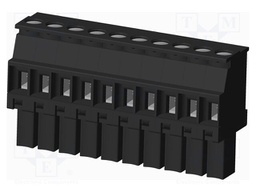 Connector: pluggable terminal block; plug; female; angled 90°