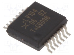 IC: digital; 8bit,shift register,serial output,parallel in; SMD