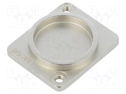 Protection cap; silver; metal; Case: XLR standard; D: 3mm