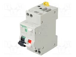 RCBO breaker; Inom: 10A; Ires: 30mA; Poles: 1+N; 230VAC; IP20; RCBO