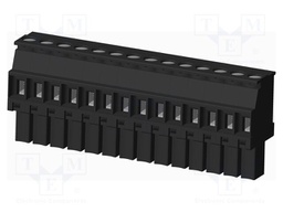 Connector: pluggable terminal block; plug; female; angled 90°