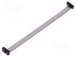 Ribbon cable with IDC connectors; Tape ph: 0.64mm; 114.3mm