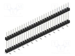 Connector: pin strips; pin header; male; PIN: 29; 2.54mm; SMT; 1x29