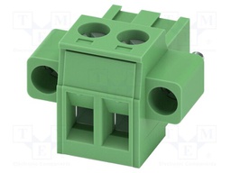 PCB connector, nominal cross section: 2.5 mm?, color: green,